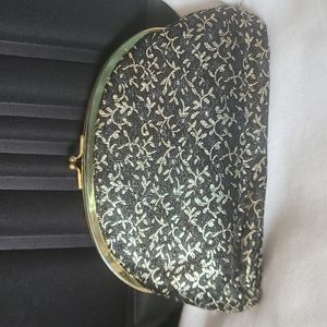 Vintage Black &Gold Clutch